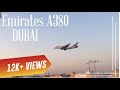 Emirates A380 Landing Scene In Dubai Dubai Emirates Flight Whatsappstatus Shorts Trending Uae