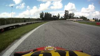preview picture of video '7a gara campionato interegionale zona sud Casaluce gara 2 - Rotax Max'