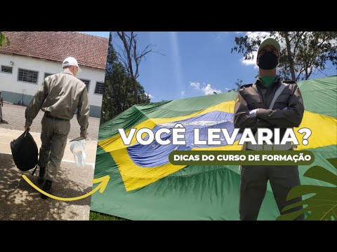 CURSO FORMAÇÃO BM/PM | O QUE LEVAR | CBFPM DICAS