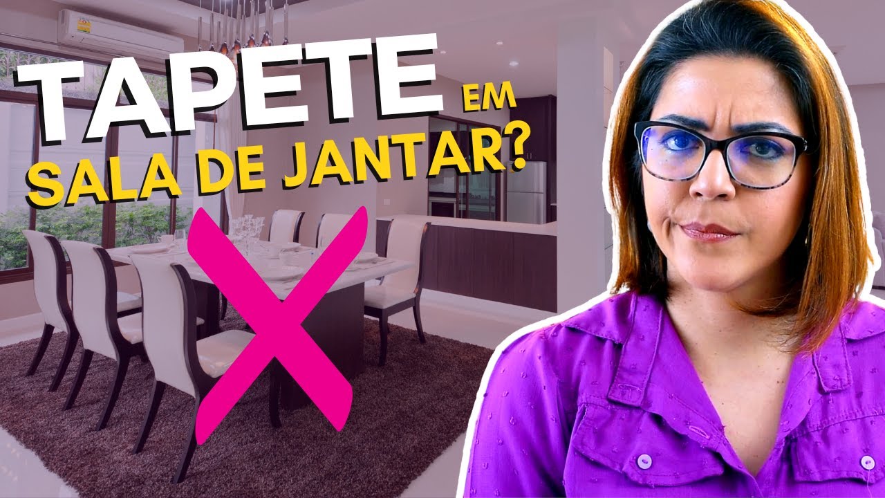 É por isso que não se deve usar tapete na sala de jantar | SIMPLICHIQUE