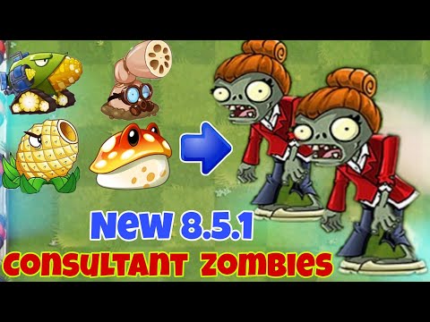 New zombie pvz2 8.5.1 ! Zcorp Consultant zombies - PVZ2 game - plants vs zombies 2