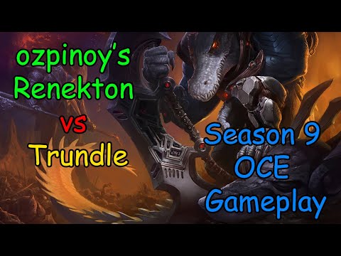[OCE] Renekton vs Trundle Season 9. [20190226-0922