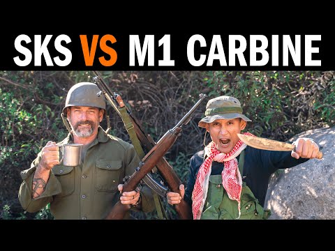The SKS vs. the M1 Carbine with "Coch" and Myles