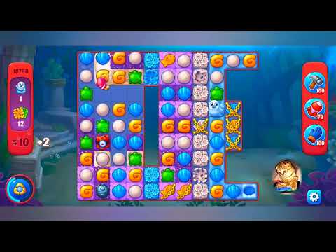 фишдом 2022  #  10780 уровень - прохождение без бустеров # Fishdom,   10780  level - no Boosters.