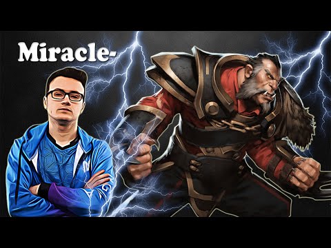 Miracle - Lycan Midlane with Crit Earth Spirit vs GH Rubick | Dota 2 7.28c Gameplay