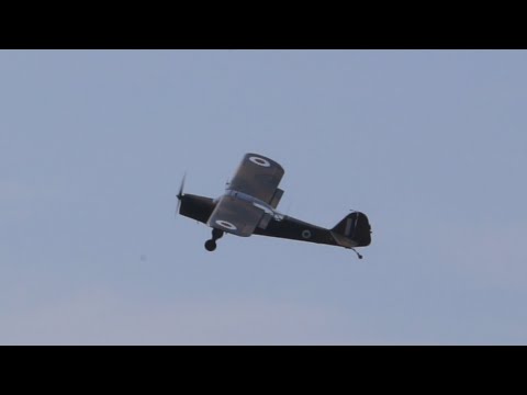Auster AOP.6 at Midland Air Festival 3rd June 2022