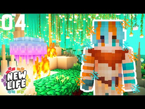 New Life SMP - Ep.4 - I got stuck in the Modded Minecraft Nether....
