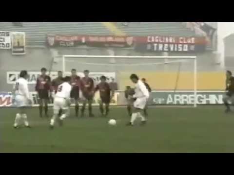 Serie A 1994-1995, day 13 Padova - Cagliari 2-1 (Maniero, Muzzi, Vlaovic)
