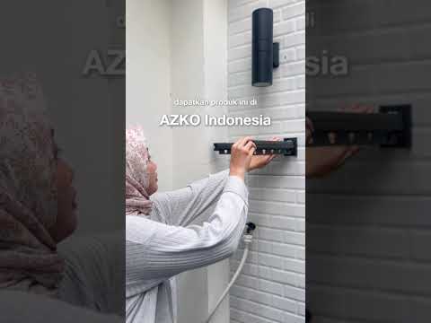 Gambar Stora Gantungan Baju Dinding Lipat 126 cm