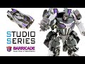 Studio Series Game Edition 02 BARRICADE 電玩工作室 WFC 判官 路障 KL變形金剛玩具分享