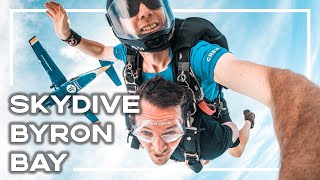Skydive Byron Bay - 15,000 Foot Of ADRENALINE 😱 (Tandem Skydive Australia) | Stoked For Travel