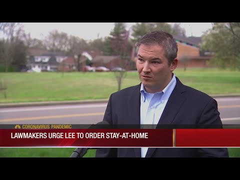 Lawmakers urge Gov. Lee to order stay-at-home