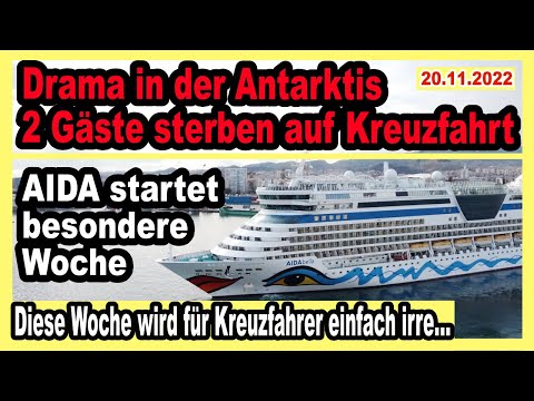 Kreuzfahrt Drama: 2 Gäste ertrinken in der Antarktis🔴 AIDA, Royal Caribbean, MSC, Mein Schiff & mehr