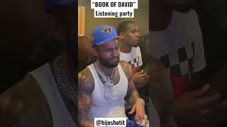 DAVE EAST LISTENING PARTY FOR “BOOK OF DAVID”
