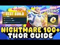 How To Clear NIGHTMARE 100 160 With THOR In BLOOD HUNT Marvel Rivals PVE