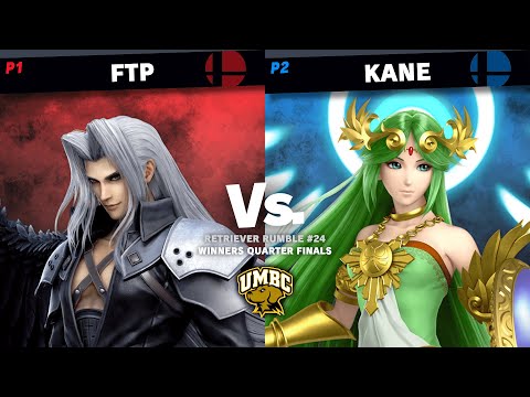 Retriever Rumble #24 Winners Quarters - ftp (Sephiroth) vs kane (ZSS, Palutena) SSBU Smash Ultimate