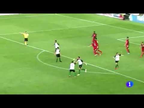 Resumen del partido de liga Racing-Arenas Club (TVE)