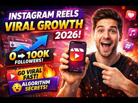 IN 0 to 100K Followers Using Reels Instagram Growth Strategy 2026 |