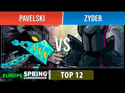 Pavelski VS Zyder - Top 12 - EU - Brawlhalla Spring Championship 2022