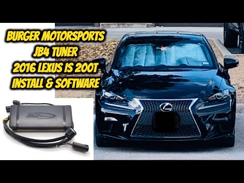JB4 Tuner & Software Install Overview - 2016 Lexus IS 200t