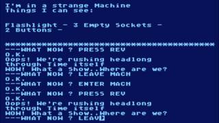 Mysterious Adventure No. 2: The Time Machine for the Atari 8-bit family