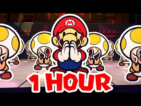 Paper Mario: The Origami King - Thrills at Night Dance Scene (1 HOUR)