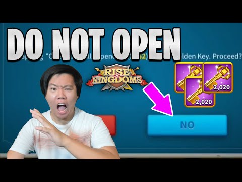 INSANE 2162 Golden Keys Low Spender So Much Legendary Commanders | Rise of Kingdoms