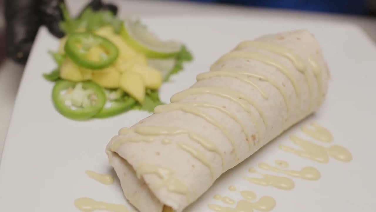 Mole Chicken Burrito