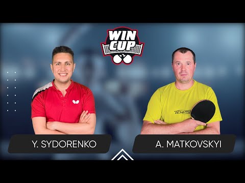 19:45 Yaroslav Sydorenko - Andrii Matkovskyi West 4 WIN CUP 06.07.2024 | Table Tennis WINCUP