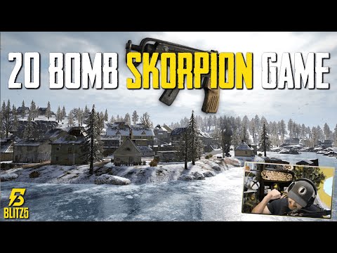 20 Kill Game with the SKORPION! PUBG