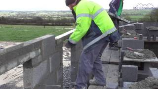 External Concrete Wall Construction Thumbnail