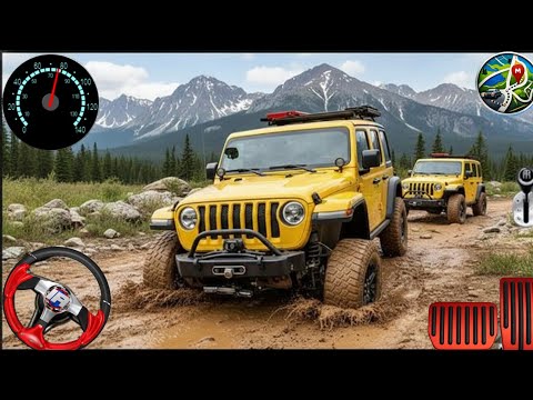 4x4 Offroad Jeep Driving Simulator 3D - Drive SUV 4x4 jeep Offroad Game - Android GamePlay part 3
