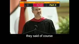 Shadowing English Steve_Jobs#2 - How to improve english Ebs 네이티브 미드 공부 추천 Learn english daily