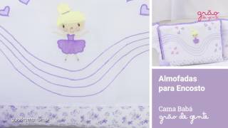 Kit Cama Babá Bailarina Lilás | Ref: 62829
