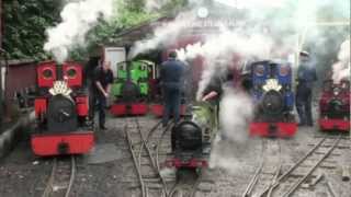 preview picture of video 'Rudyard Lake Steam Railway Steam Gala Sept 2012'