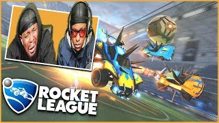 Reacting To High Level Rocket League Gameplay! Didn't Even Know THAT Was Possible!