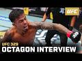 Brandon Royval Octagon Interview UFC 329