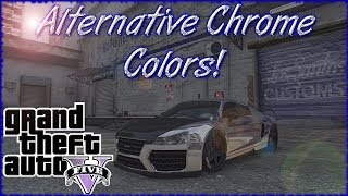 GTA V! How To Get Pearlescent Chrome Colors!