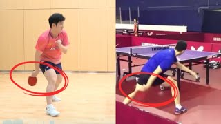 Why Do Top Pro Players' Forehand Loop Backswings Look Like "Wiping" Motions?