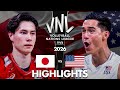 Japan Vs USA Highlights Men S VNL 2026