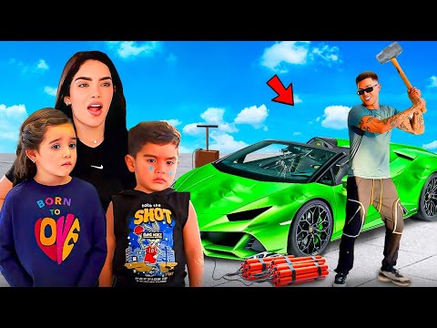 PRANK on JUANITO 😱 I DESTROYED his FAVORITE CAR for this reason