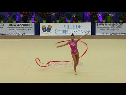 Mikaella MOSHE (ISR) ribbon - 2019 Corbeil senior AA