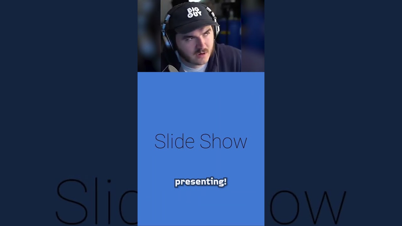 Schlatt watches a presentation