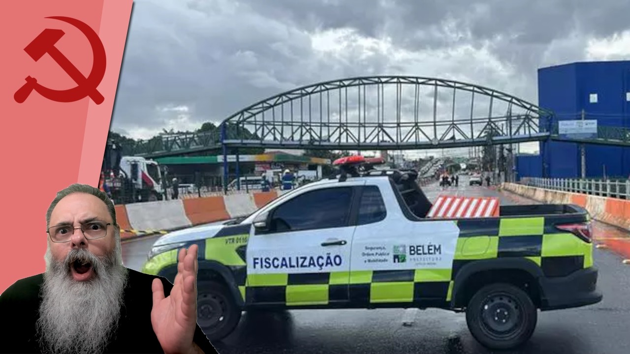 OBRAS da COP-30 se DESMANCHAM em BELÉM e ATRAPALHAM a VIDA da CIDADE, mas a PARTE IMPORTANTE JÁ FOI