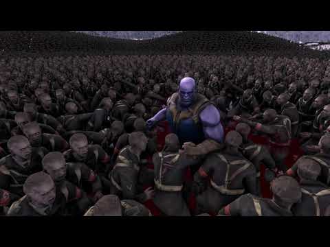 The most epic battle! THANOS vs 30000 NAZI ZOMBIE! | Ultimate Epic Battle Simulator