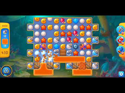 Fishdom. 5920 level no boosters and diamonds