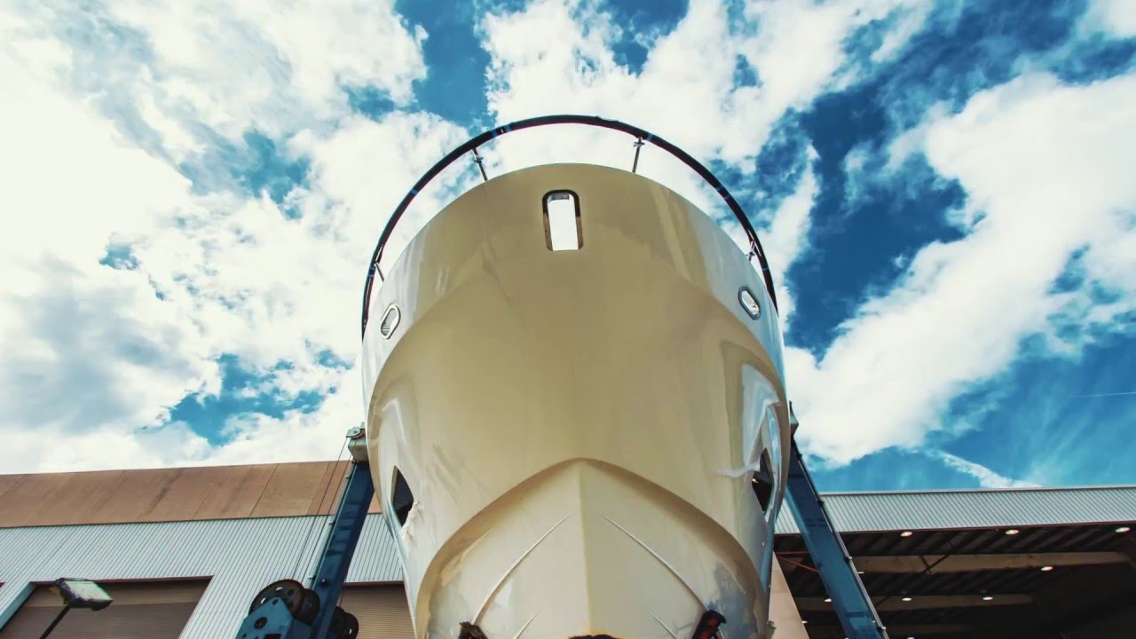 Процесс создания Ocean Alexander 70 Evolution