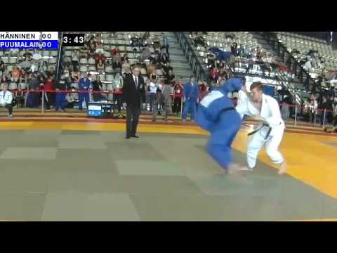 Judon SM 2017: M-100: HÄNNINEN - PUUMALAINEN