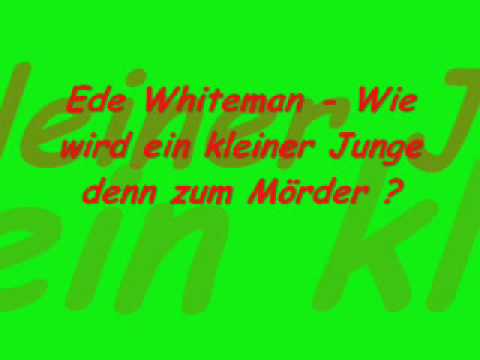 Ede Whiteman-Ein kleiner Junge