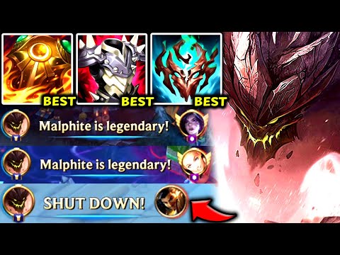 MALPHITE TOP IS NEW META! HE'S NOW 100% UNSTOPPABLE (S+ TIER) - 2025 Malphite TOP Gameplay Guide